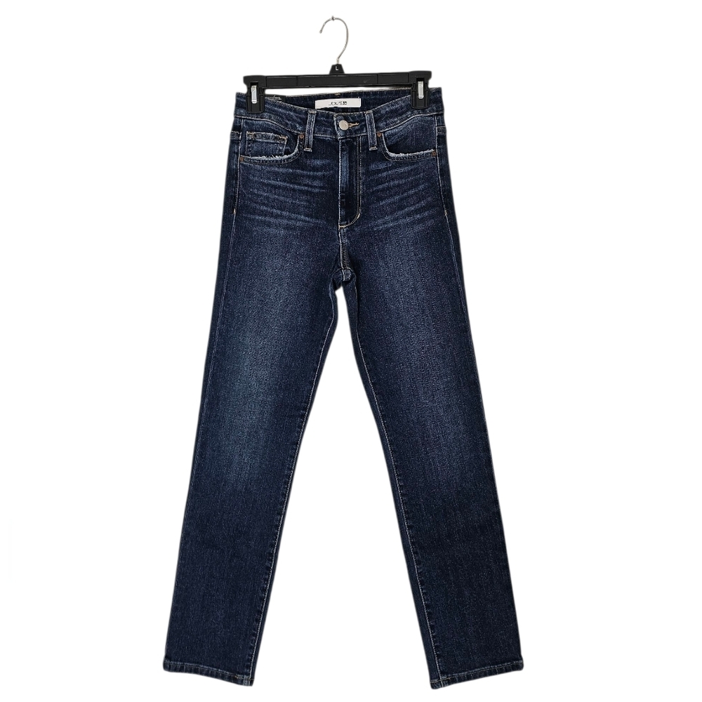 Joe's Jeans High Rise Straight Leg Ankle High Rise Dark Blue Jeans 25 Nwt
